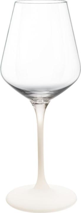 Villeroy & Boch Verre à vin blanc, set de 4 pièces Manufacture Rock blanc (38 cl, 4 Verres, Verres à vin blanc)