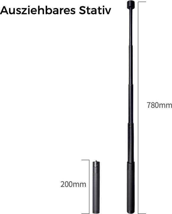 Produktbild Obsbot Extendable Tripod (Metall, Kunststoff)