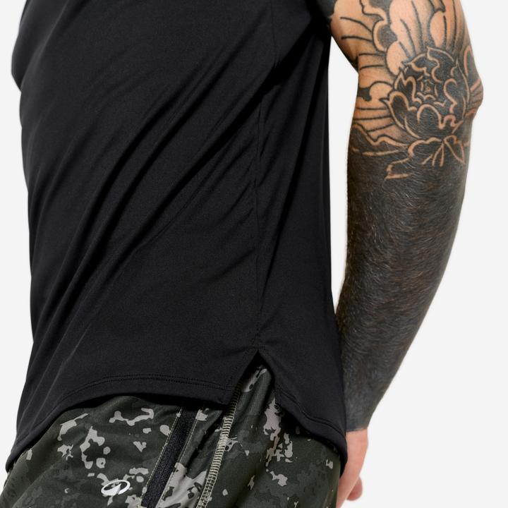 Actual product image Domyos Men's breathable tank top - black (S)
