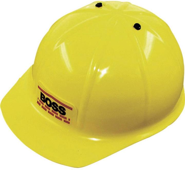 Actual product image Kids at work Safety helmet yellow Boss 8201 (One size)