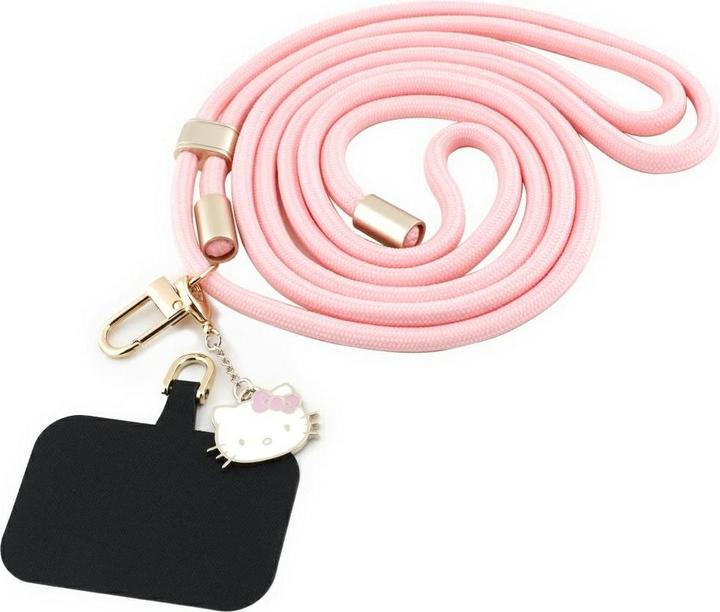 Image du produit Hello Kitty Crossbody Strap Cord Head Charm - pink
