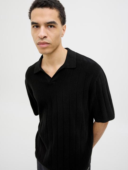Actual product image Jack & Jones Jorvarenna Knit Ss Split Neck (S)