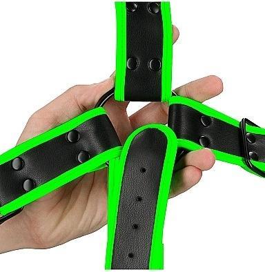 Produktbild Ouch! Cross Harness - Glow in the Dark