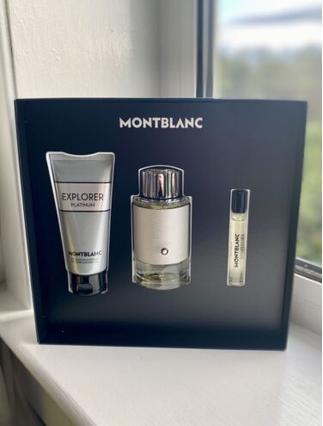 Image du produit Montblanc Set Explorer Platinum, Barbati, Eau De Parfum 100ml Eau De Parfum 7.5ml Gel De Dus 100ml (Set parfum)