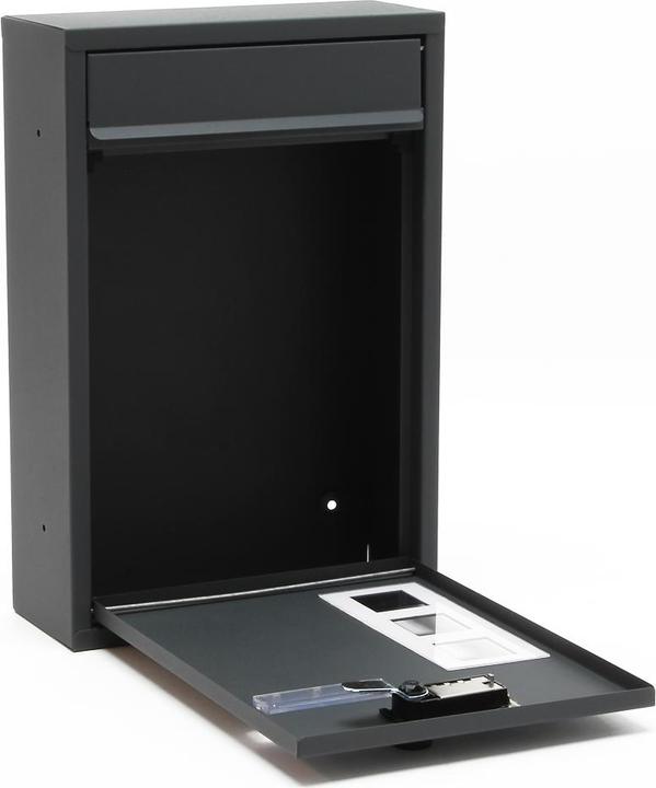 Actual product image Wiltec Wall Mailbox Code Lock Letterbox Postbox Pillar Letter Mail Post Box