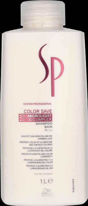 Actual product image Wella System Professionals Color Save Shampoo-1000ml (1000 ml, Liquid shampoo)