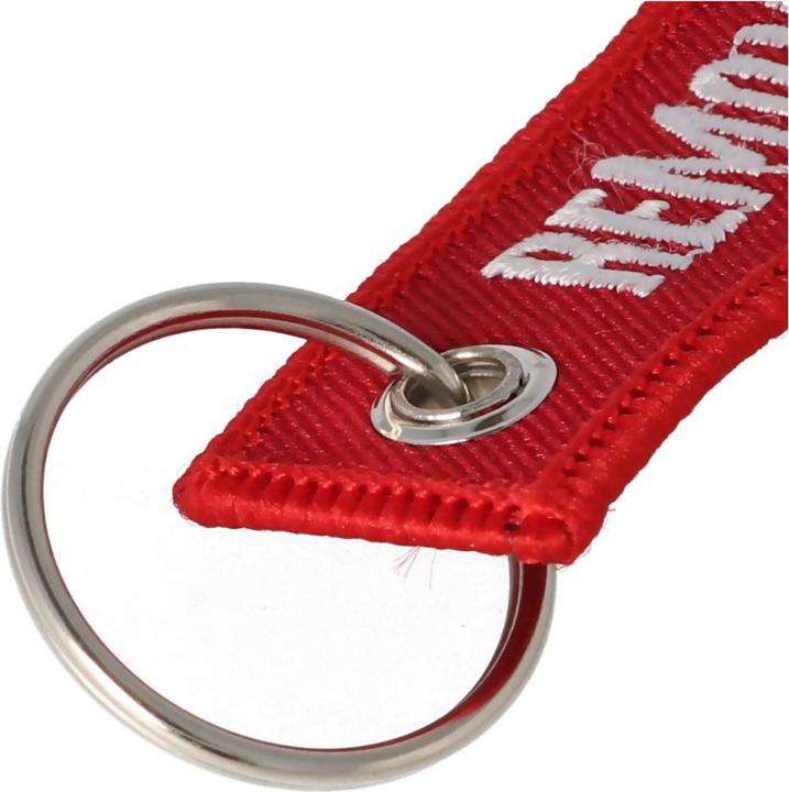 Actual product image AccuCell Pendant with lettering Remove before flight Mini
