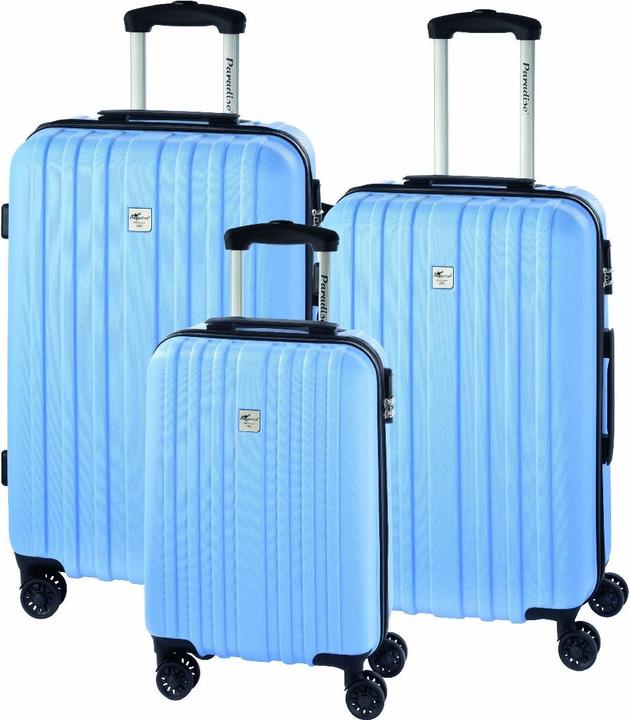 Immagine prodotto Check.In Aurora - Set di 3 valigie blu cielo