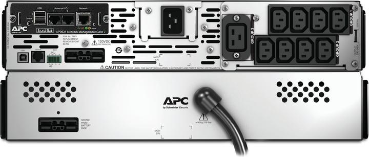 Produktbild APC SMX3000RMHV2UNC mit Netzwerkkarte (3000 VA, 2700 W, Line-Interaktiv USV)