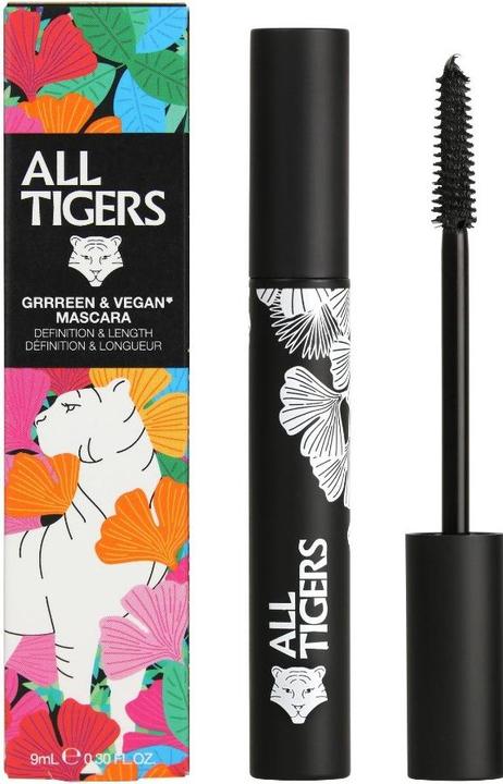 Image du produit All Tigers Mascara naturel & vegan 916 Définition & Longueur (Noir)