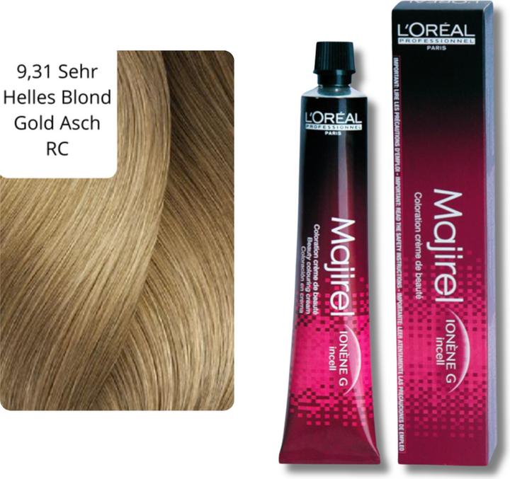 Immagine prodotto L'Oréal Professionnel Majirel (9.31 Biondo chiarissimo oro cenere RC)