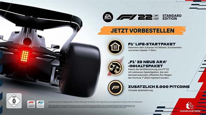 Actual product image EA Games F1 22 (PS4, Multilingual)