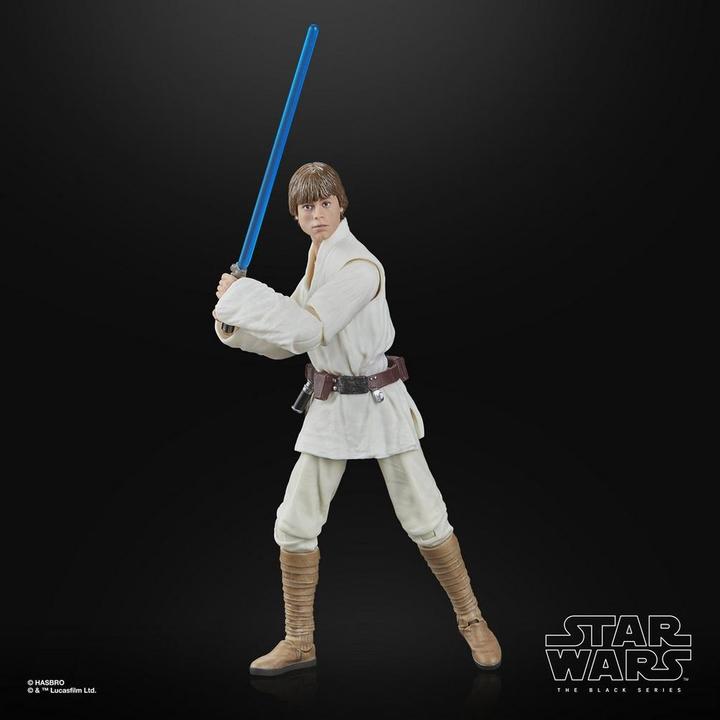 Actual product image Hasbro Star Wars Episode IV Black Series action figure Luke Skywalker 15 cm