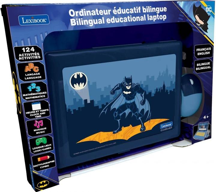 Actual product image Lexibook Batman Learning Computer - Bilingual Educational Laptop - 124 French/English Activities (French, English)