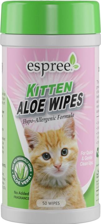Espree Kitten Aloe Wipes 50 pcs. (Cat)