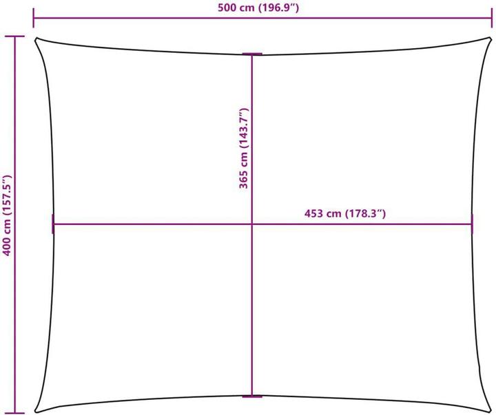 Actual product image VidaXL Nezhatok (400 x 500 cm)
