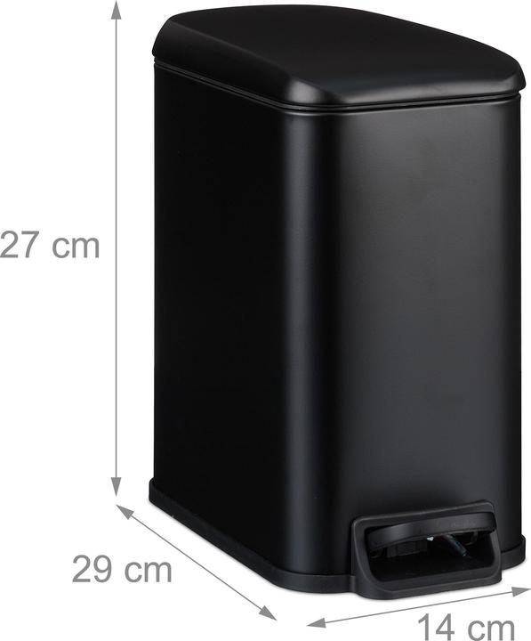 Immagine prodotto Relaxdays Cestino per il bagno (5 l)