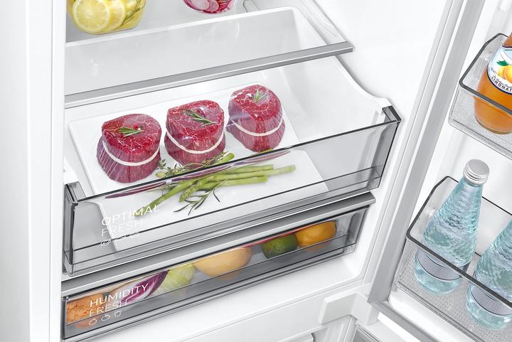 Produktbild Samsung BRB30703EWW/EF Kühl- und Gefrierkombination Integriert 298 l E Weiss (298 l)