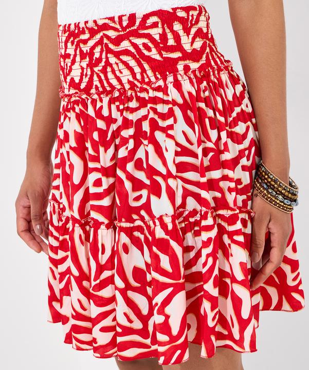 Image du produit Joe Browns Bold Abstract Animal Print Tiered Mini Skirt (36)