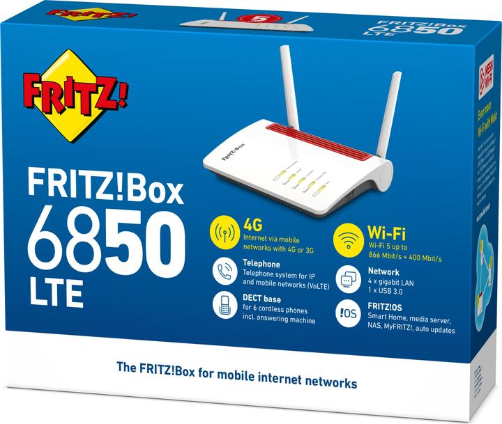 Image du produit AVM FRITZ!Box 6850 LTE International