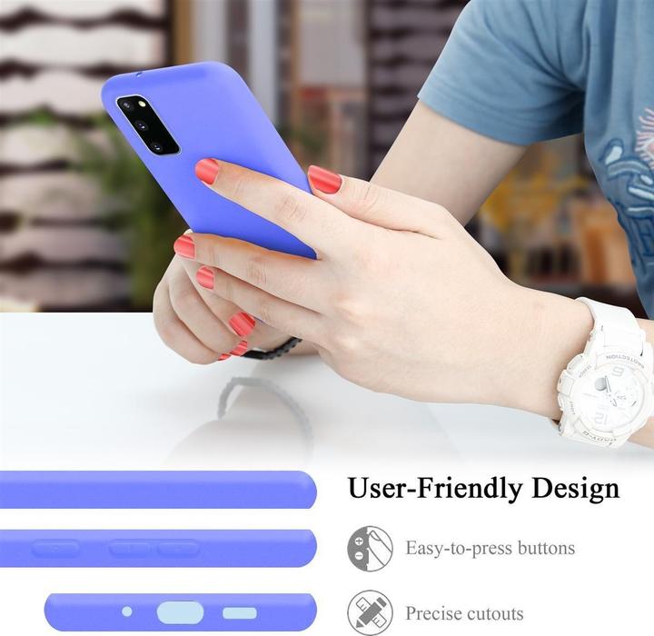 Actual product image Cadorabo TPU Liquid Silicone Case Cover (Samsung Galaxy S20 FE)