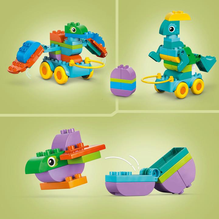 Actual product image LEGO Dinos auf Rädern 3-in-1-Set (10451)