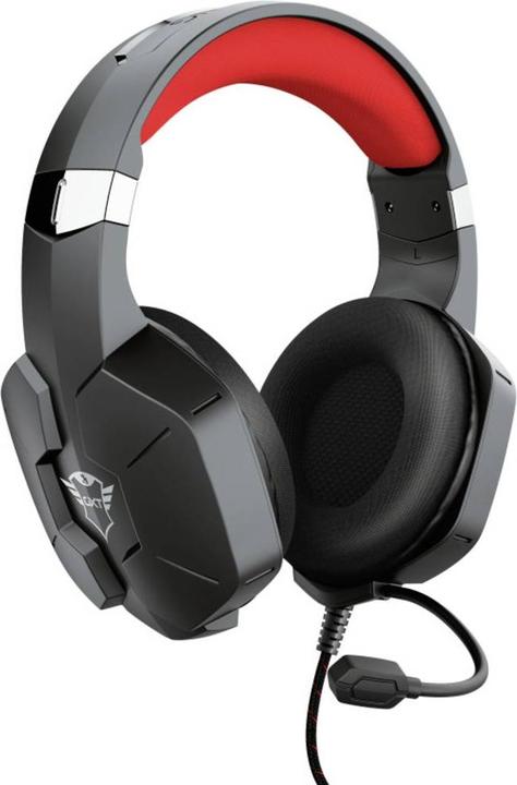 Produktbild Trust Headset GXT 323 Carus Rot/Schwarz (Kabelgebunden)