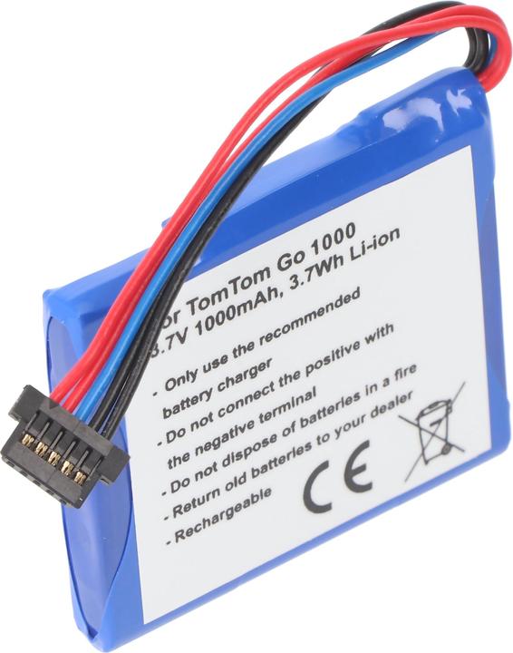 Productafbeelding TomTom Batterij Go Live 1000, Go Live 1005 Batterij AHL03711018, VF1C