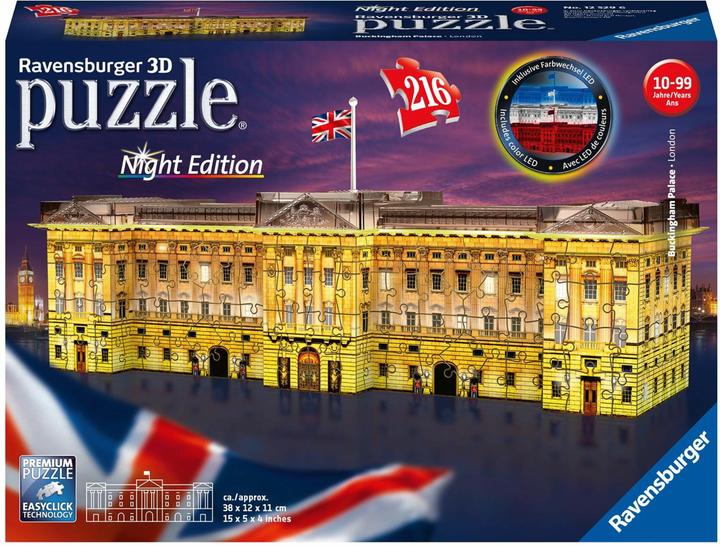 Produktbild Ravensburger Buckingham Palace bei Nacht (216 Teile)