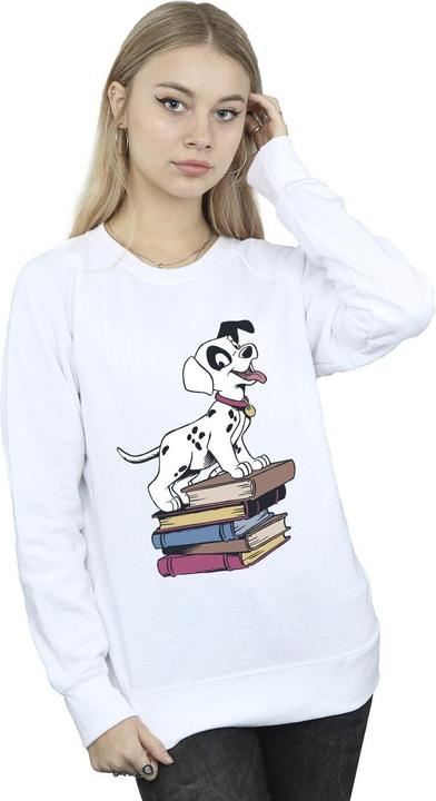 Actual product image Disney Womens/Ladies 101 Dalmatians Books Sweatshirt (L)