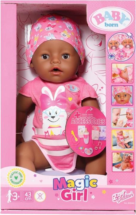 Actual product image Zapf Creation Zapf 835043 BABY born Magic Girl DoC 43cm
