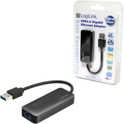 Produktbild LogiLink Gigabit Adapter (USB, RJ45 (1x))