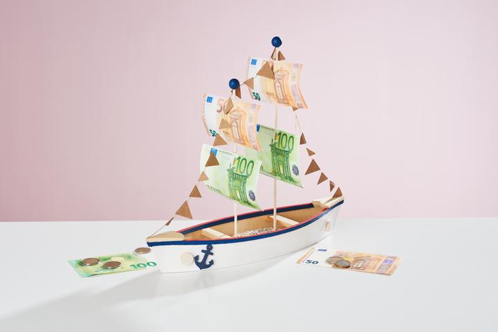 Image du produit VBS Bateau déco "Brouillard côtier", bois brut