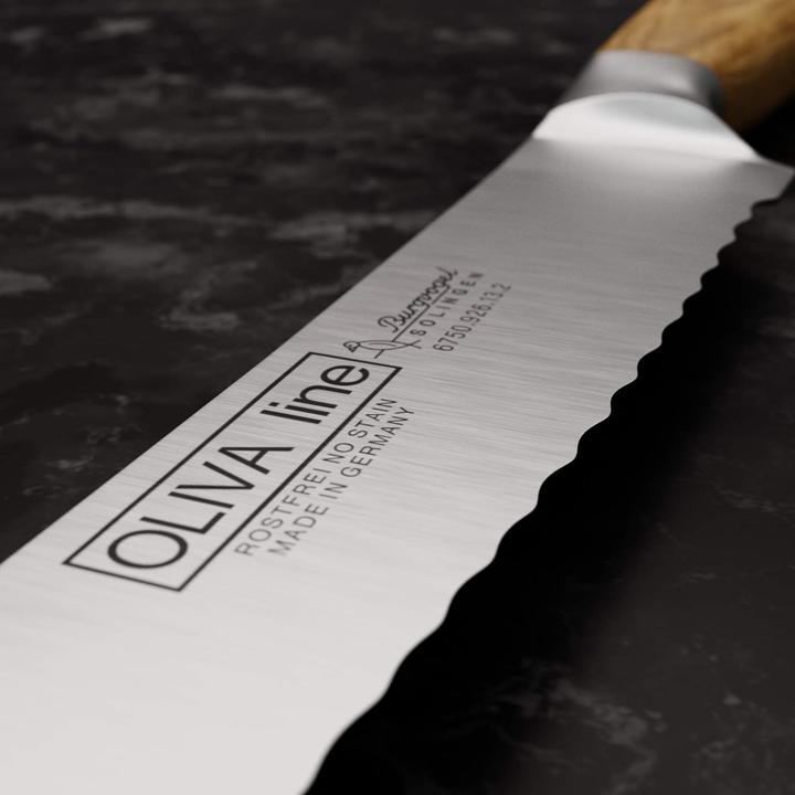 Image du produit Burgvogel Solingen Couteau à pain Oliva (13 cm)