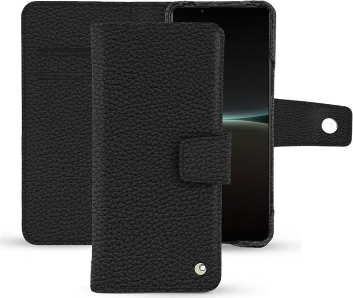 Actual product image Noreve Leather wallet with horizontal flap (Sony Xperia 5 IV)