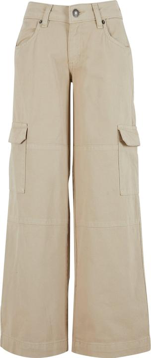 Urban Classics Ladies Low Waist Cargo Denim (34)