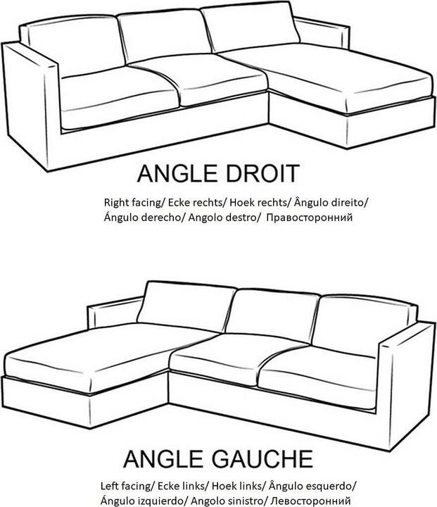 Produktbild AM.PM Jacopo Toile Jaspe (Ecksofa)