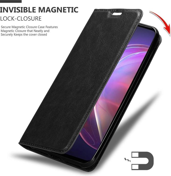 Actual product image Cadorabo Book Invis. Magnet sleeve (Vivo V21)