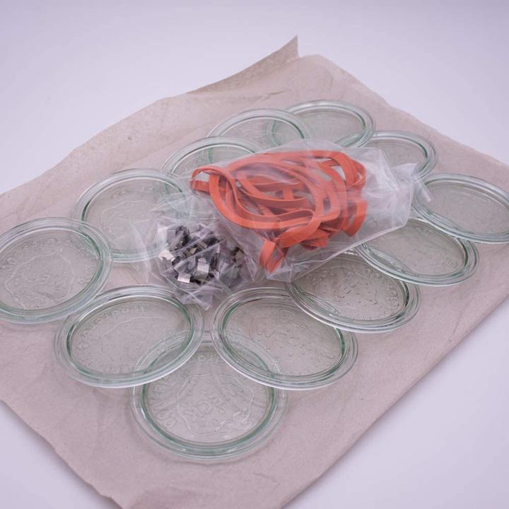 Image du produit Flaschenbauer.de Lot de 12 pots de 1L, bocaux à conserves (12 pcs, 1 l)