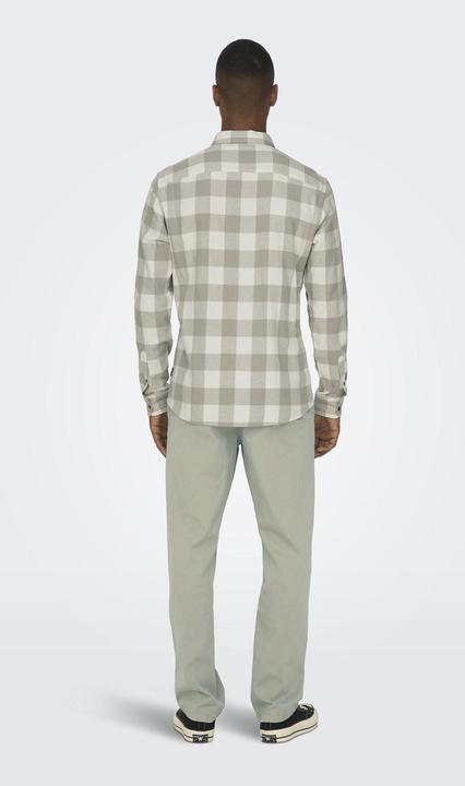 Actual product image Only & Sons Checked long sleeve shirt (L)