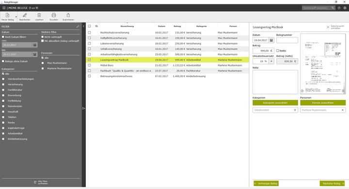 Produktbild Lexware QuickSteuer 2023 1 license(s) (1 User, 12 Monate)