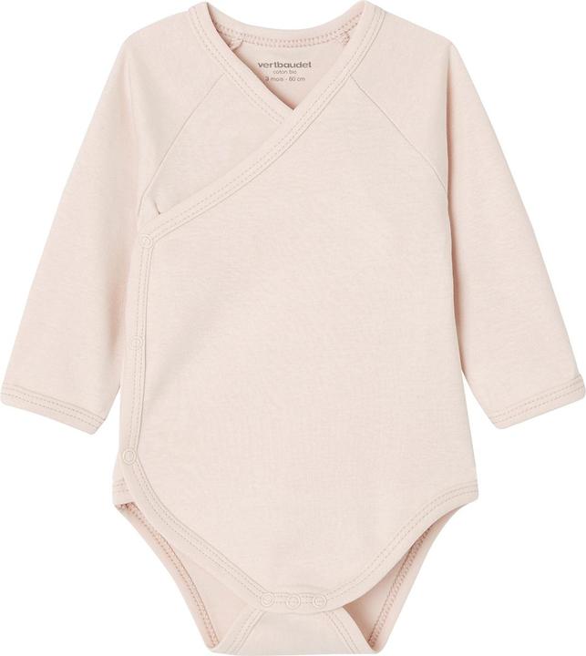 Produktbild Vertbaudet Bio-Kollektion: 3er-Pack Baby Langarmbodys, Blumen (68)