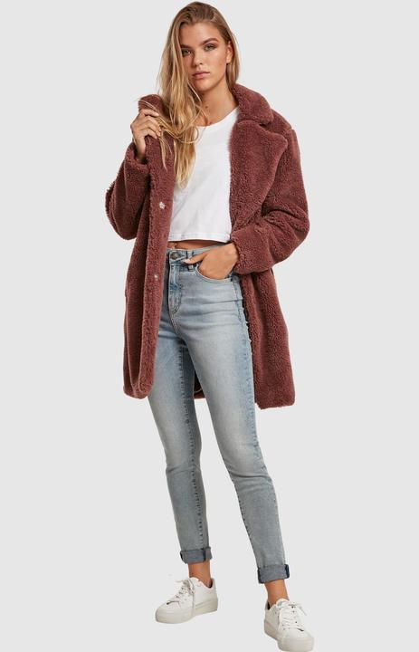 Actual product image Urban Classics Ladies Oversized Sherpa Coat (XS)