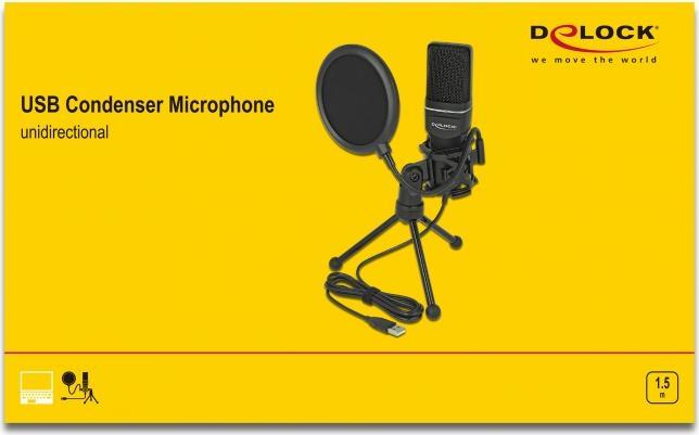 Image du produit Delock Ensemble de microphones à condensateur