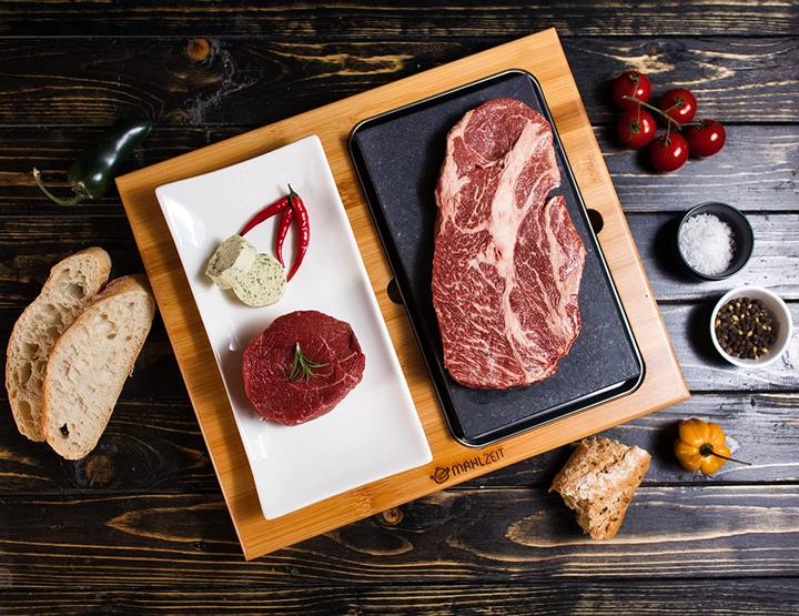 Actual product image Malzeit Set with hot stone