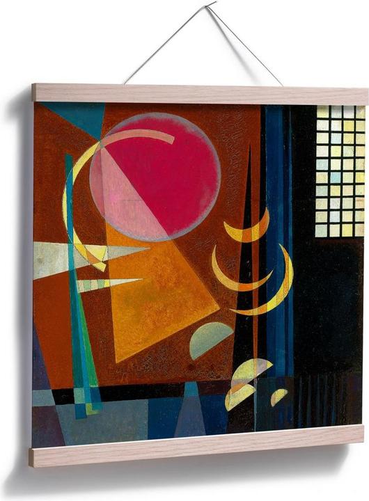 Produktbild Trenddeko Kandinsky - Scharf und ruhig (30 x 30 cm)