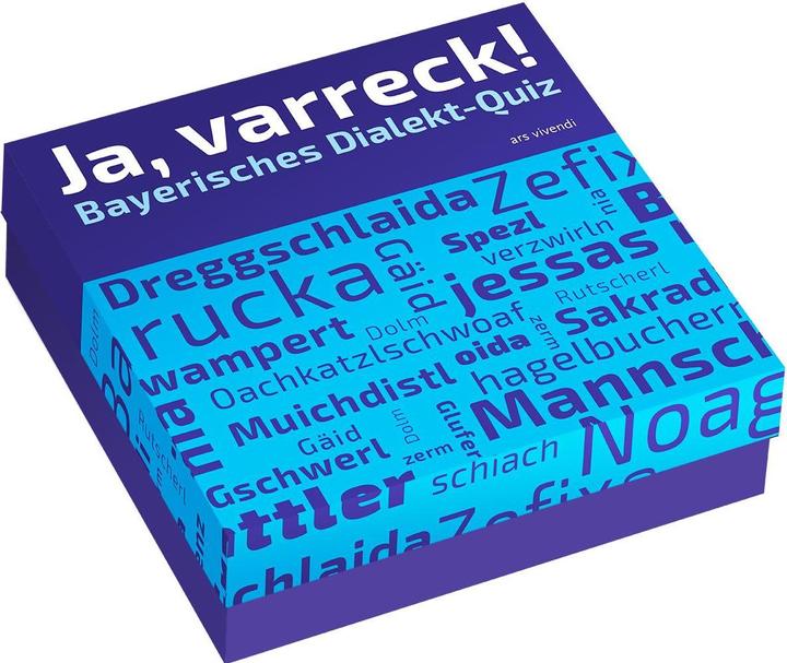 Image du produit Oui, varreck! Quiz sur le dialecte bavarois (Allemand)