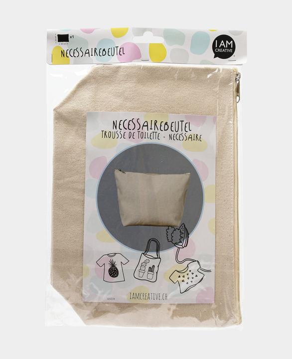Immagine prodotto I Am Creative Borsa da toilette, borsa per cosmetici, 100% cotone