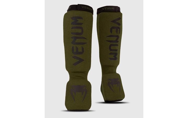 Immagine prodotto Venum Kontact Shin Guards Olivgrün/Schwarz, XS, Grösse: XS (XS)