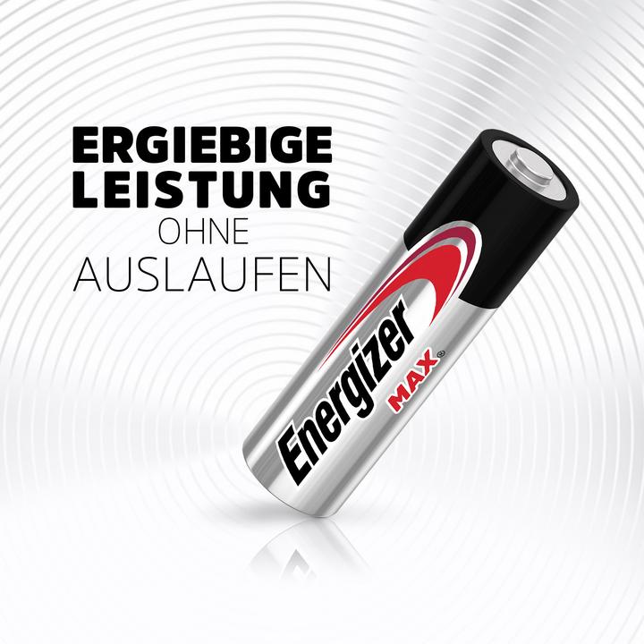 Actual product image Energizer Max Alkaline (4 pcs., AA, 2700 mAh)